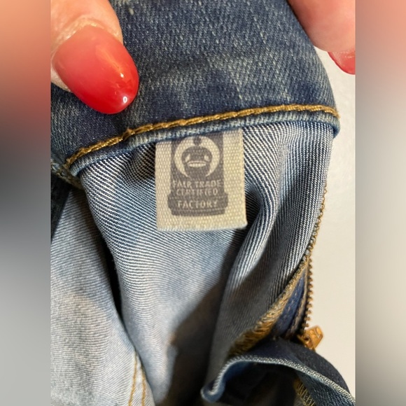 Isabel Maternity by Ingrid & Isabel Side Panel Jeans, womens maternity sz14/32R - Picture 4 of 5